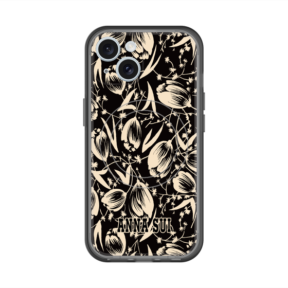 スリムプロテクションプレミアムケース with MagSafe［ ANNA SUI - チューリップ ］