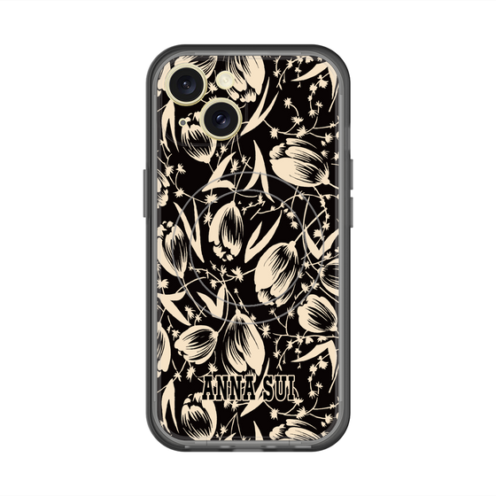 スリムプロテクションプレミアムケース with MagSafe［ ANNA SUI - チューリップ ］