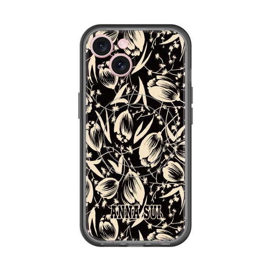 スリムプロテクションプレミアムケース with MagSafe［ ANNA SUI - チューリップ ］