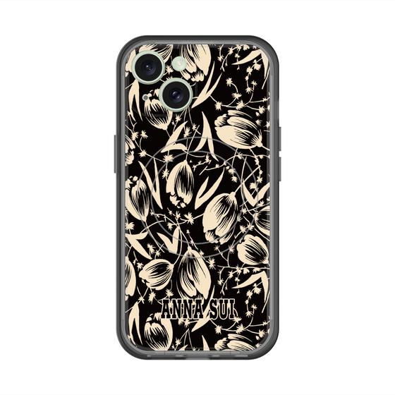 スリムプロテクションプレミアムケース with MagSafe［ ANNA SUI - チューリップ ］
