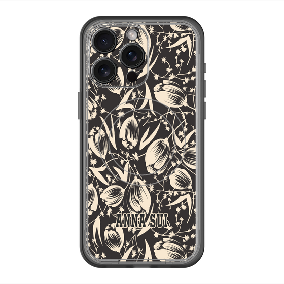 スリムプロテクションプレミアムケース with MagSafe［ ANNA SUI - チューリップ ］