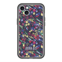 スリムプロテクションプレミアムケース with MagSafe［ ANNA SUI - スワーリングフワラー ］