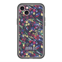 スリムプロテクションプレミアムケース with MagSafe［ ANNA SUI - スワーリングフワラー ］