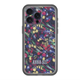 スリムプロテクションプレミアムケース with MagSafe［ ANNA SUI - スワーリングフワラー ］