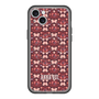 スリムプロテクションプレミアムケース with MagSafe［ ANNA SUI - バタフライハーツ - レッド ］