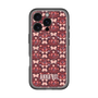 スリムプロテクションプレミアムケース with MagSafe［ ANNA SUI - バタフライハーツ - レッド ］