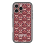 スリムプロテクションプレミアムケース with MagSafe［ ANNA SUI - バタフライハーツ - レッド ］