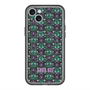 スリムプロテクションプレミアムケース with MagSafe［ ANNA SUI - バタフライハーツ - グリーン ］