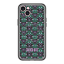 スリムプロテクションプレミアムケース with MagSafe［ ANNA SUI - バタフライハーツ - グリーン ］