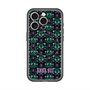 スリムプロテクションプレミアムケース with MagSafe［ ANNA SUI - バタフライハーツ - グリーン ］