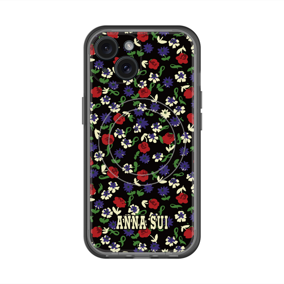 スリムプロテクションプレミアムケース with MagSafe［ ANNA SUI - カーネーション ］