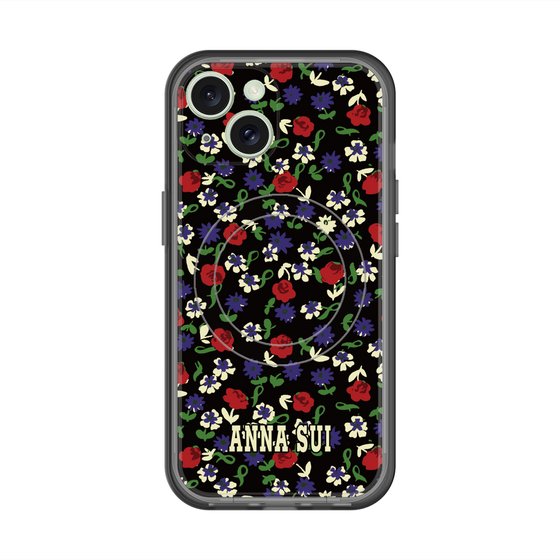 スリムプロテクションプレミアムケース with MagSafe［ ANNA SUI - カーネーション ］