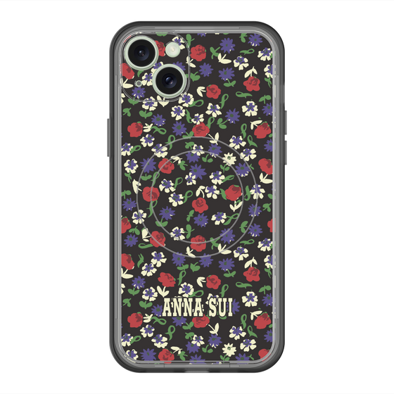 スリムプロテクションプレミアムケース with MagSafe［ ANNA SUI - カーネーション ］
