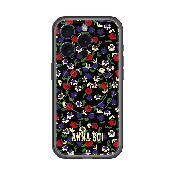 スリムプロテクションプレミアムケース with MagSafe［ ANNA SUI - カーネーション ］