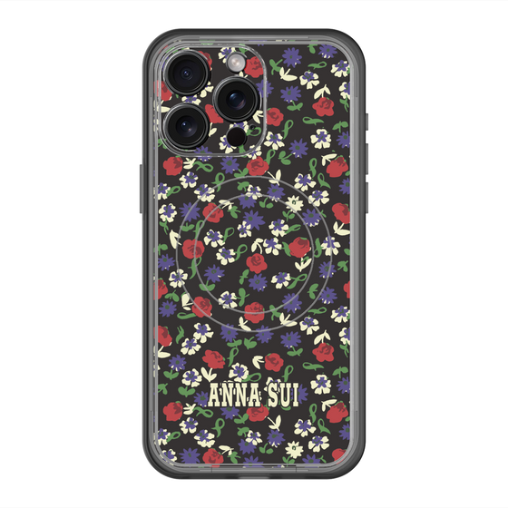 スリムプロテクションプレミアムケース with MagSafe［ ANNA SUI - カーネーション ］