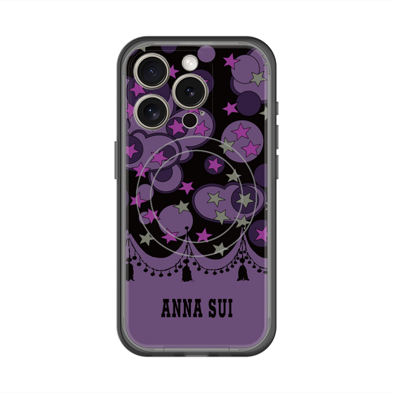 スリムプロテクションプレミアムケース with MagSafe［ ANNA SUI - スターズ ］