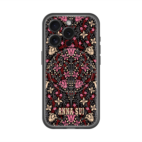 スリムプロテクションプレミアムケース with MagSafe［ ANNA SUI - チューリップヌーヴォー ］