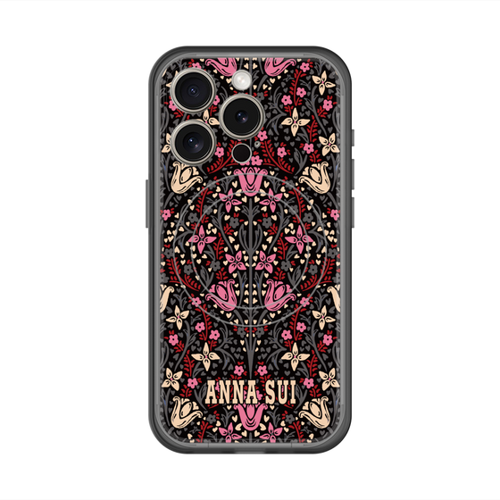 スリムプロテクションプレミアムケース with MagSafe［ ANNA SUI - チューリップヌーヴォー ］
