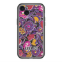スリムプロテクションプレミアムケース with MagSafe［ ANNA SUI - ガーデンフワラー - マゼンタ ］