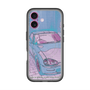 スリムプロテクションプレミアムケース with MagSafe［ CAPPUCCINO Halftone - Purple ］