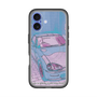 スリムプロテクションプレミアムケース with MagSafe［ CAPPUCCINO Halftone - Purple ］