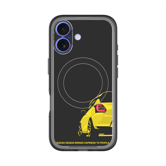 スリムプロテクションプレミアムケース with MagSafe［ SWIFT - Yellow ］