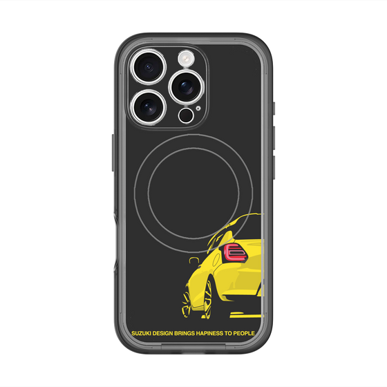 スリムプロテクションプレミアムケース with MagSafe［ SWIFT - Yellow ］