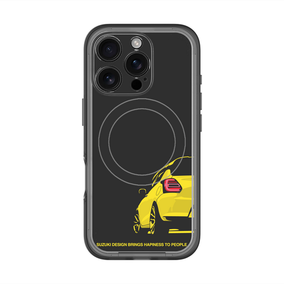 スリムプロテクションプレミアムケース with MagSafe［ SWIFT - Yellow ］