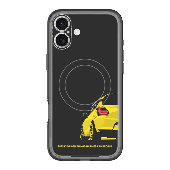 スリムプロテクションプレミアムケース with MagSafe［ SWIFT - Yellow ］
