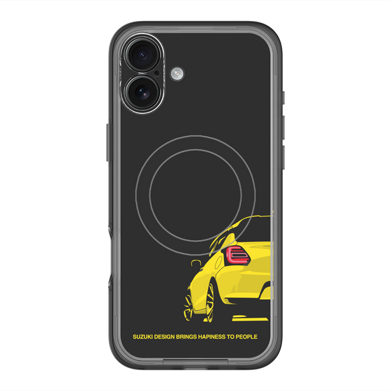 スリムプロテクションプレミアムケース with MagSafe［ SWIFT - Yellow ］