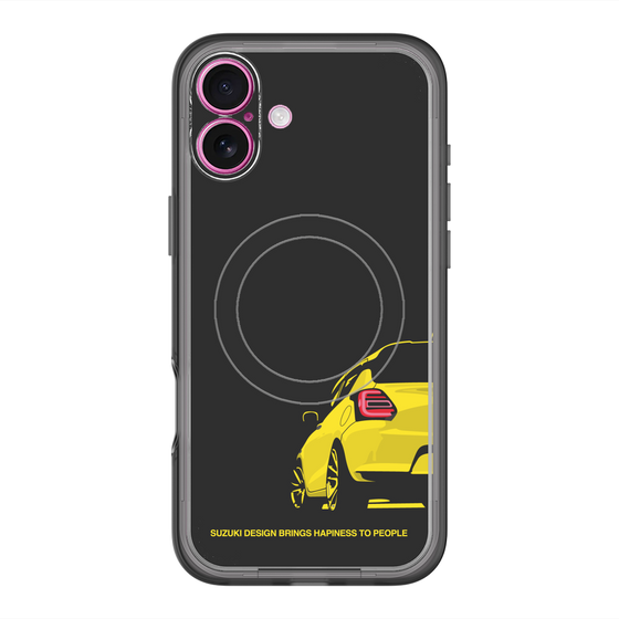 スリムプロテクションプレミアムケース with MagSafe［ SWIFT - Yellow ］