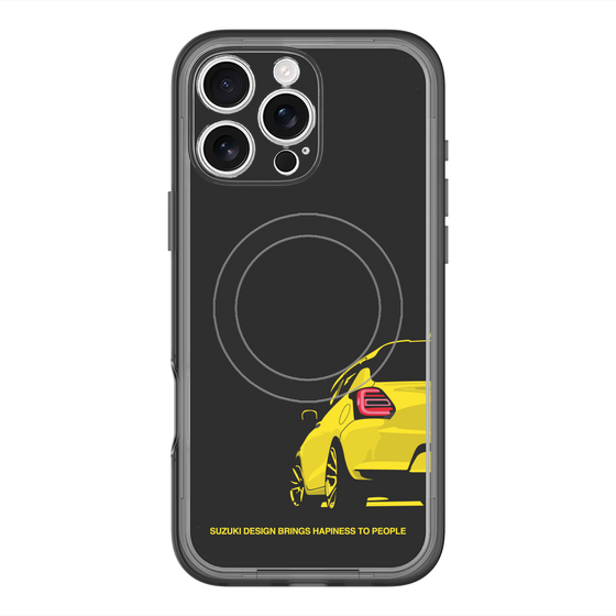 スリムプロテクションプレミアムケース with MagSafe［ SWIFT - Yellow ］