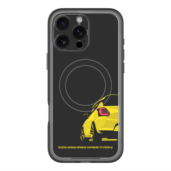 スリムプロテクションプレミアムケース with MagSafe［ SWIFT - Yellow ］
