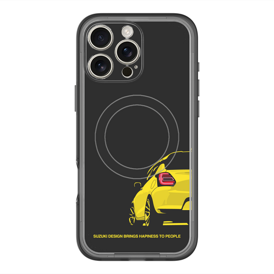 スリムプロテクションプレミアムケース with MagSafe［ SWIFT - Yellow ］