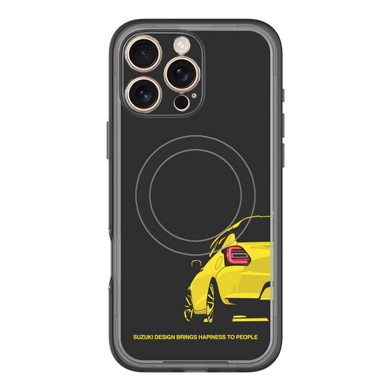 スリムプロテクションプレミアムケース with MagSafe［ SWIFT - Yellow ］