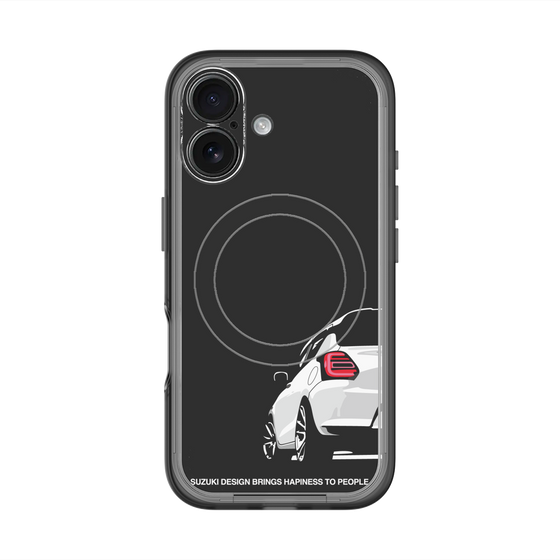スリムプロテクションプレミアムケース with MagSafe［ SWIFT - White ］