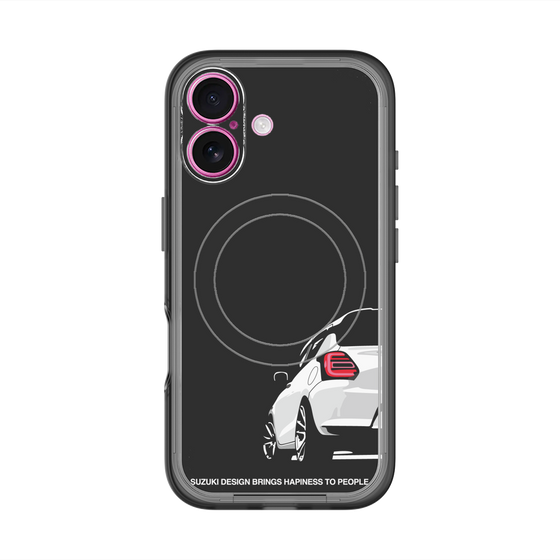 スリムプロテクションプレミアムケース with MagSafe［ SWIFT - White ］