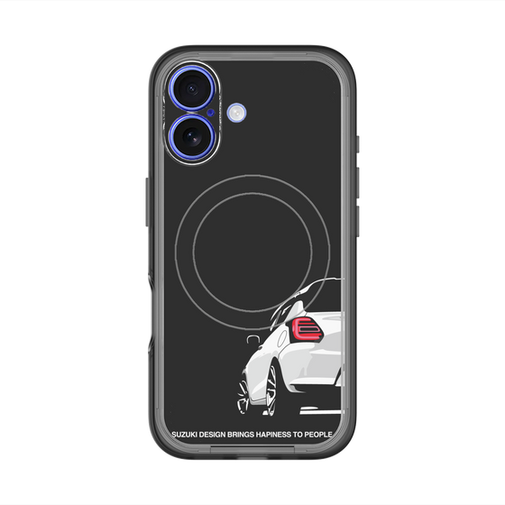 スリムプロテクションプレミアムケース with MagSafe［ SWIFT - White ］