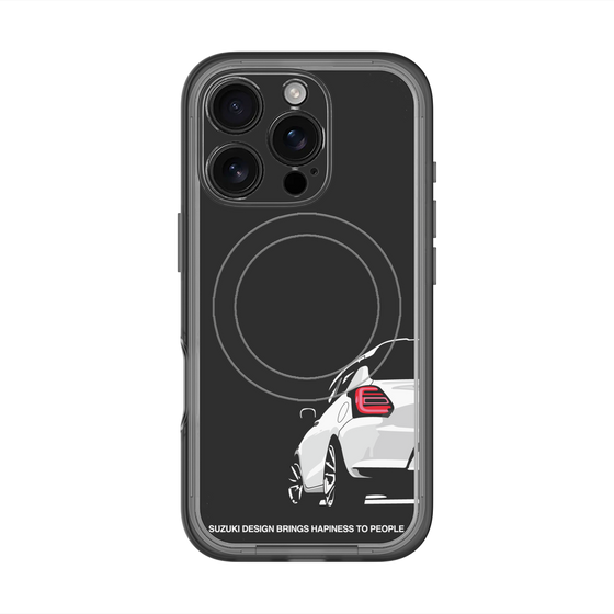 スリムプロテクションプレミアムケース with MagSafe［ SWIFT - White ］