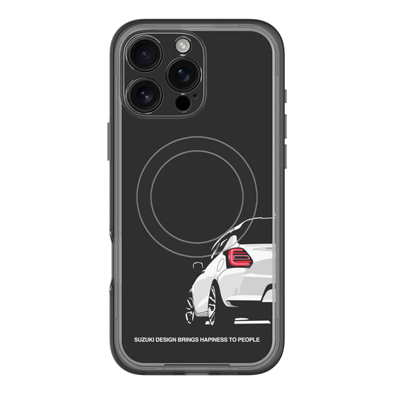スリムプロテクションプレミアムケース with MagSafe［ SWIFT - White ］