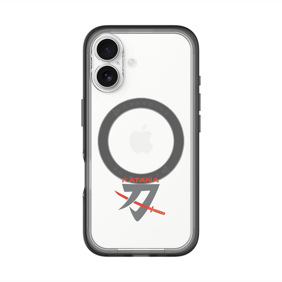 スリムプロテクションプレミアムケース with MagSafe［ KATANA logo ］