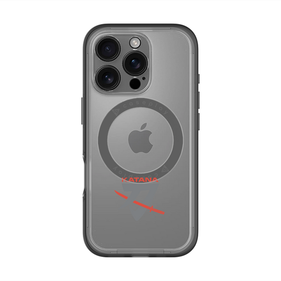 スリムプロテクションプレミアムケース with MagSafe［ KATANA logo ］