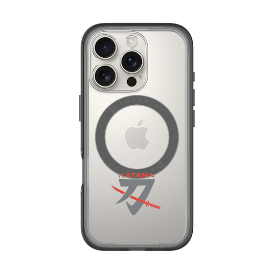 スリムプロテクションプレミアムケース with MagSafe［ KATANA logo ］