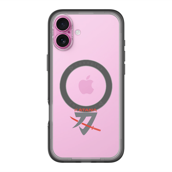 スリムプロテクションプレミアムケース with MagSafe［ KATANA logo ］