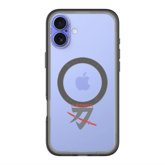 スリムプロテクションプレミアムケース with MagSafe［ KATANA logo ］