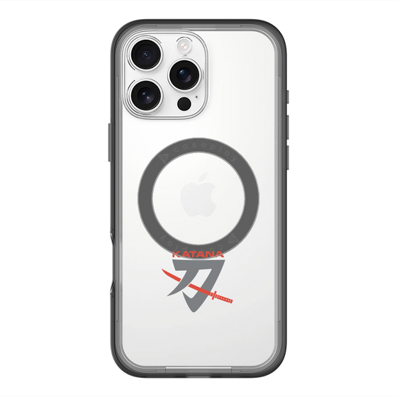 スリムプロテクションプレミアムケース with MagSafe［ KATANA logo ］