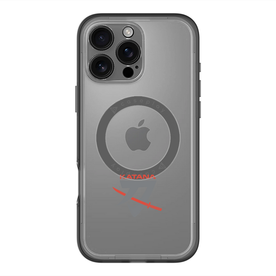 スリムプロテクションプレミアムケース with MagSafe［ KATANA logo ］