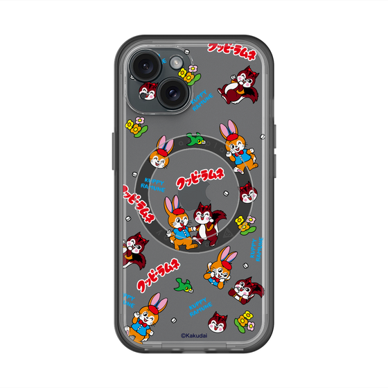 スリムプロテクションプレミアムケース with MagSafe［ クッピーラムネ - クッピーとラム ］