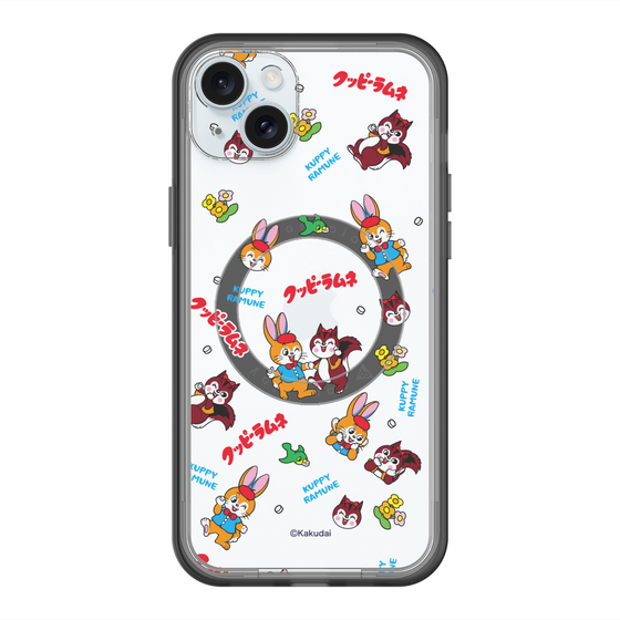 スリムプロテクションプレミアムケース with MagSafe［ クッピーラムネ - クッピーとラム ］