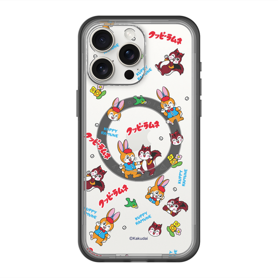 スリムプロテクションプレミアムケース with MagSafe［ クッピーラムネ - クッピーとラム ］
